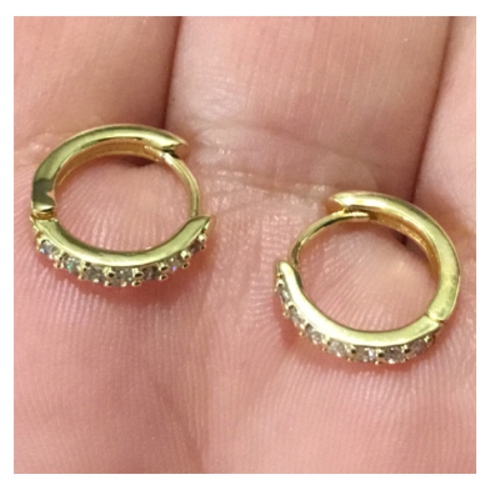 New! POXTEX 3 set 14K SS Pierced Earring Set - Picture 8 of 11